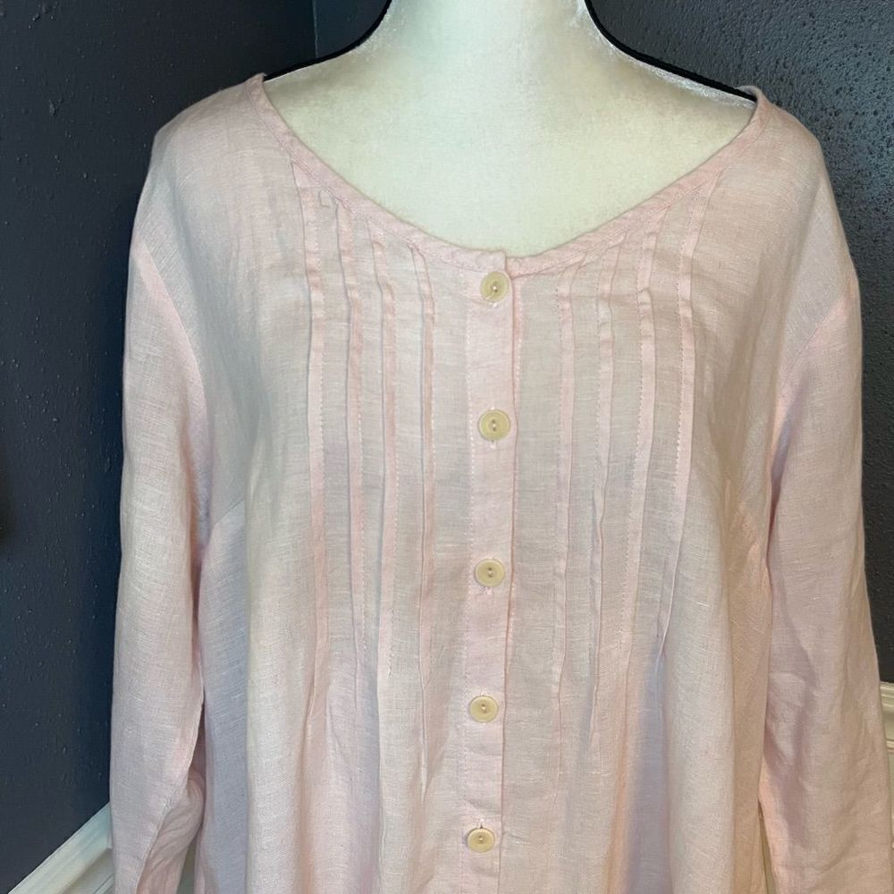 Flax Celebration Blouse - Picture 3 of 10